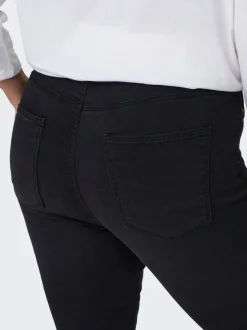 CARMILA-IRIS Hög midja Skinny Fit Ankellängd Jeans