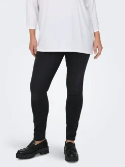 CARMILA-IRIS Hög midja Skinny Fit Ankellängd Jeans