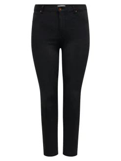 CARMILA-IRIS Hög midja Skinny Fit Ankellängd Jeans