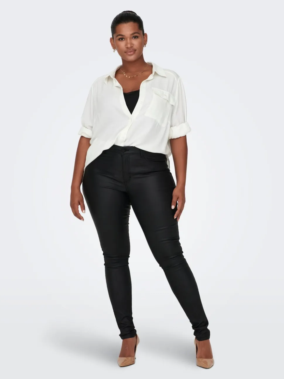 CARPUNK Normal midja Skinny Fit Jeans