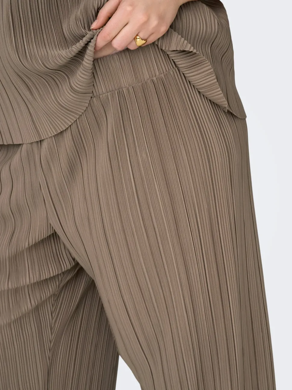 CARRAVENNA Normal passform Plisserade byxor