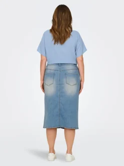 CARROSE Denim Jeanskjol Midikjol