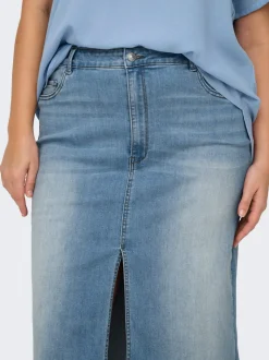 CARROSE Denim Jeanskjol Midikjol