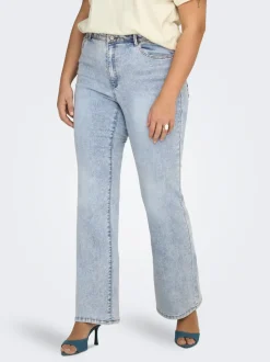 CARROSE Hög midja Utsvängd retropassform Jeans