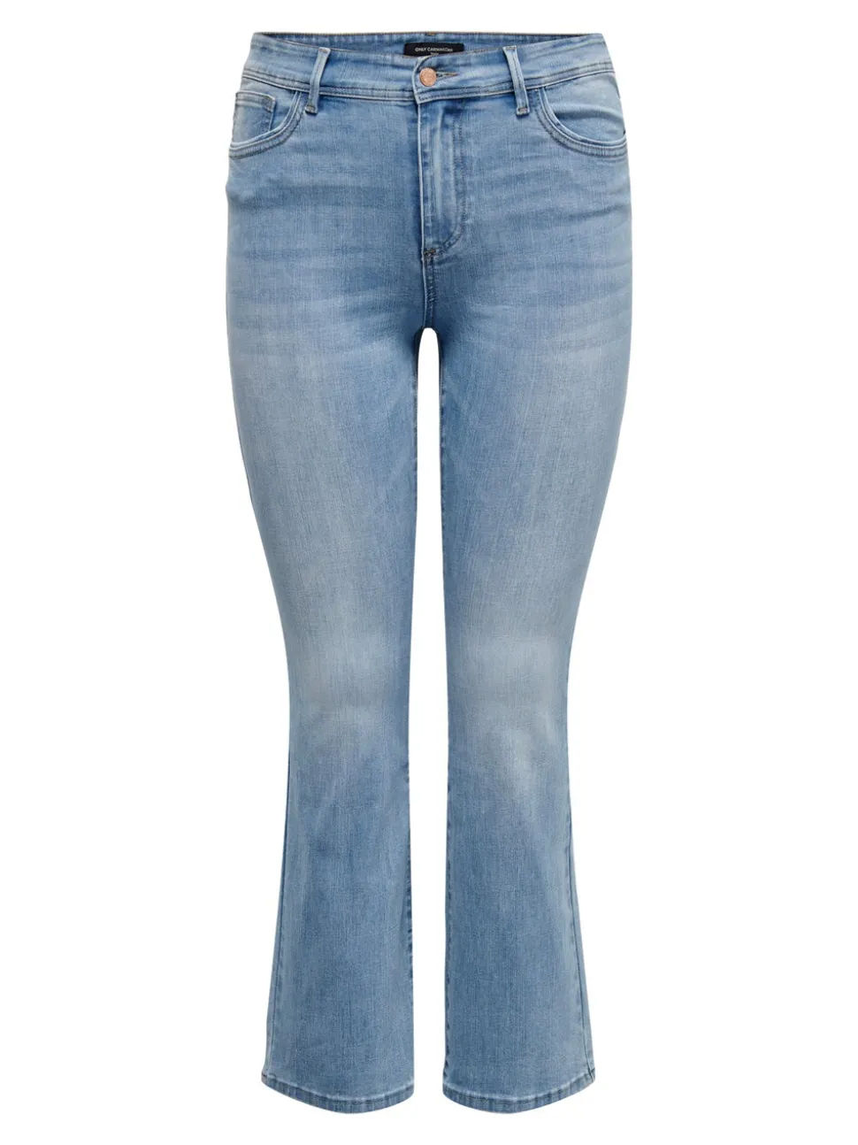 CARSALLY Hög midja Utsvängd passform Jeans