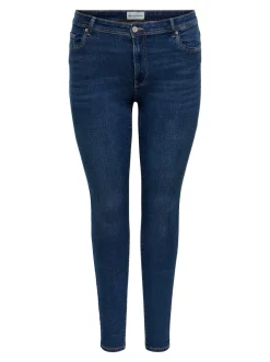 CARSALLY Medelhög midja Skinny Fit Jeans