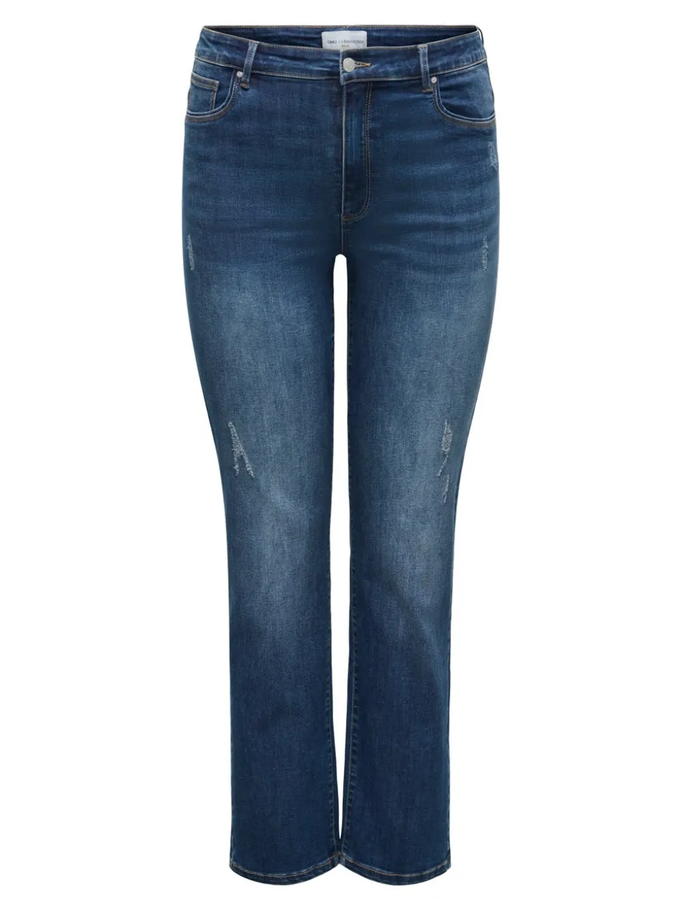 CARSALLY Medelhög midja Slim Fit Jeans