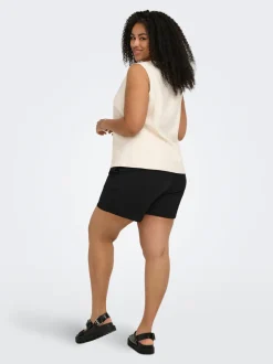 CARSANIA Medelhög midja Normal passform Shorts