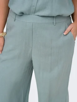 CARSIESTA Cropped Fit Linne Culottebyxor