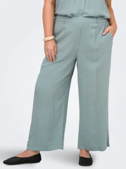 CARSIESTA Cropped Fit Linne Culottebyxor