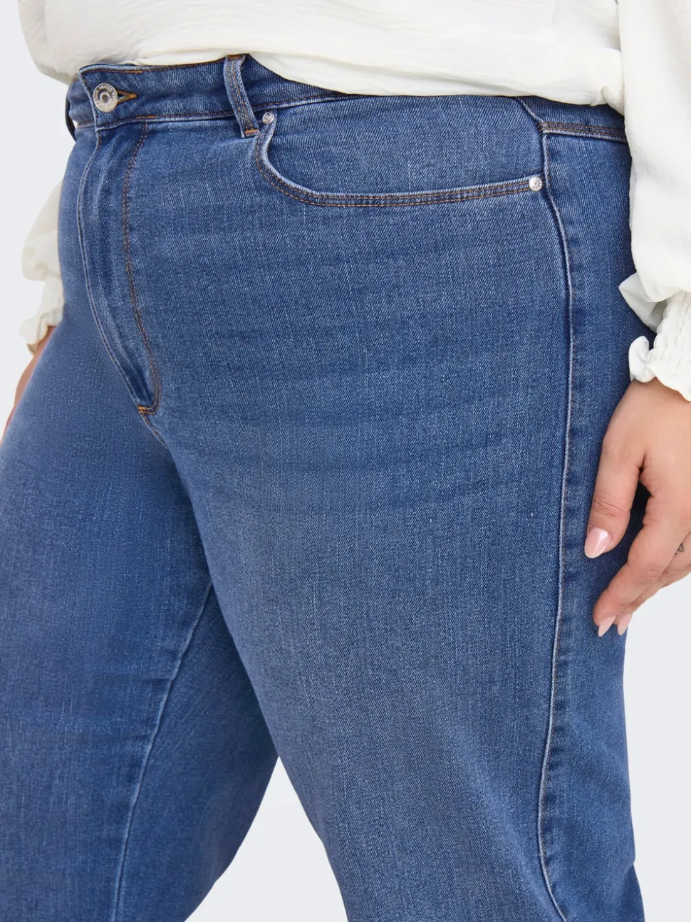 CARSNOW Hög midja Vida ben Jeans