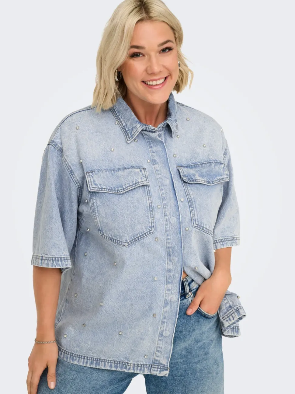 CARSOPHIE Denimskjorta