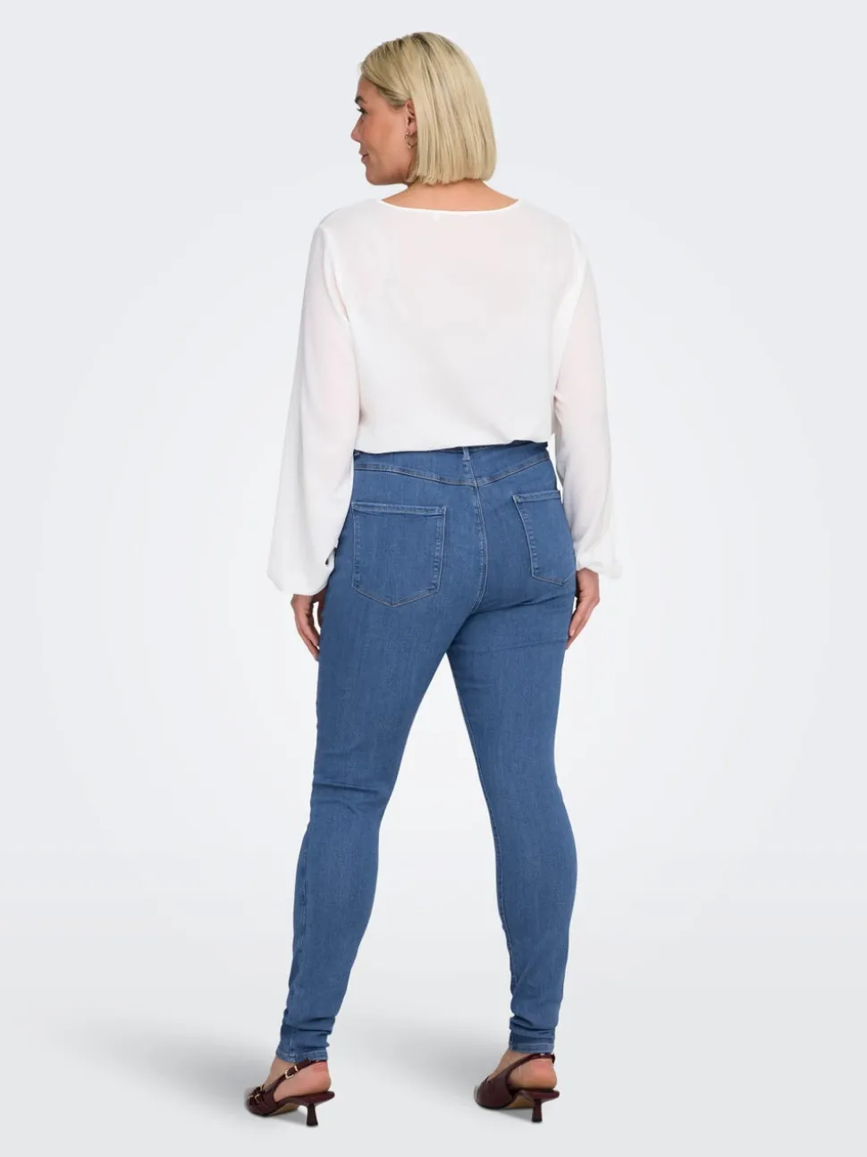 CARSTORM Hög midja Skinny Fit Jeans