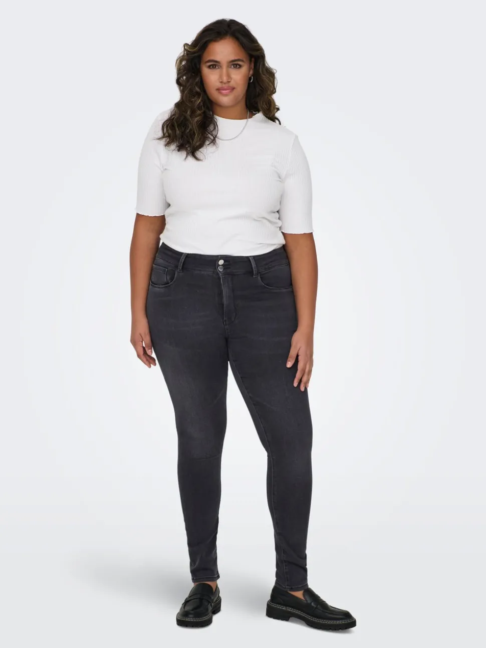 CARSTORM Hög midja Skinny Fit Jeans