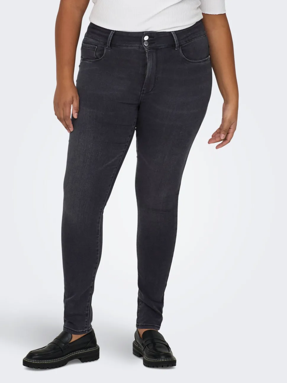 CARSTORM Hög midja Skinny Fit Jeans