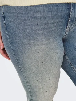 CARSUI Hög midja Slim Fit Jeans