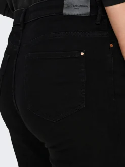 CARSUI Medelhög midja Slim Fit Jeans