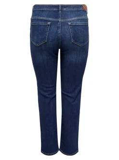 CARSUI Medelhög midja Slim Fit Jeans