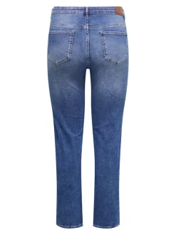 CARSUI Medelhög midja Slim Fit Jeans