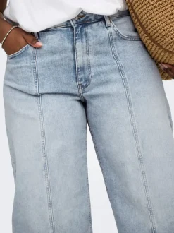 CARTAYLOR Hög midja Barrel-passform Ankellängd Jeans