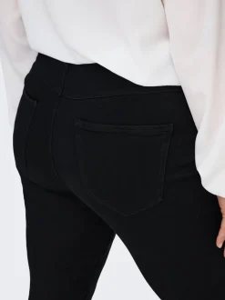 CARTHUNDER Medelhög midja Skinny Fit Jeans