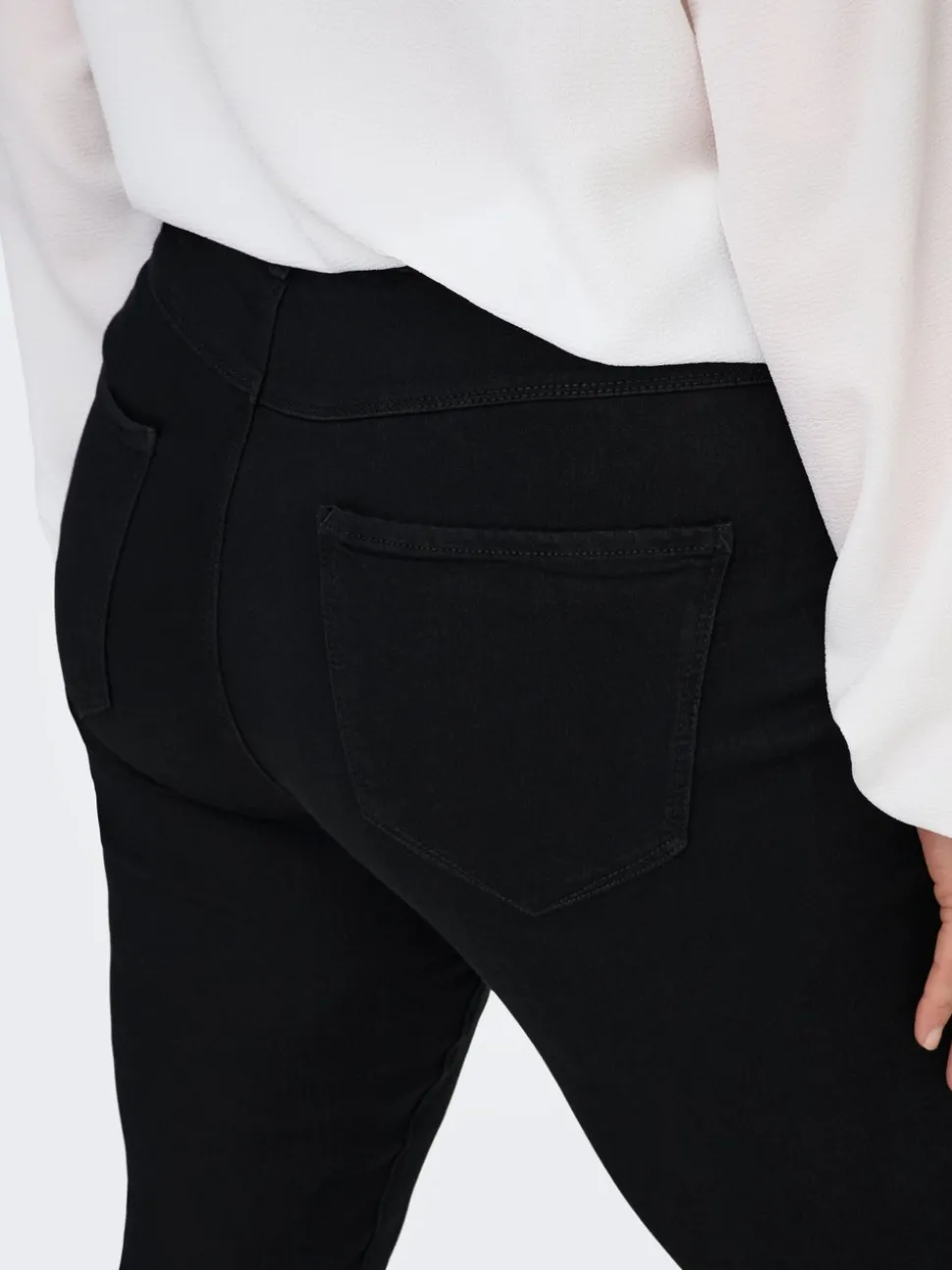 CARTHUNDER Medelhög midja Skinny Fit Jeans