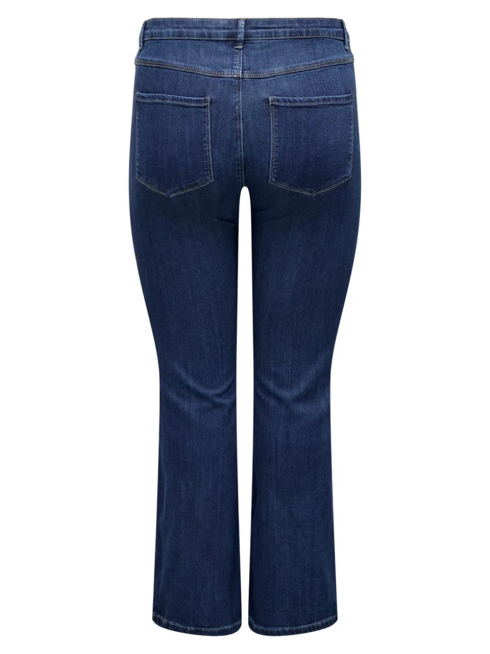 CARTHUNDER Medelhög midja Utsvängd passform Jeans