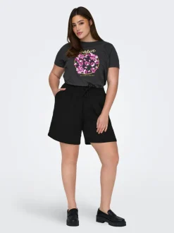 CARTHYRA Hög midja Normal passform Shorts