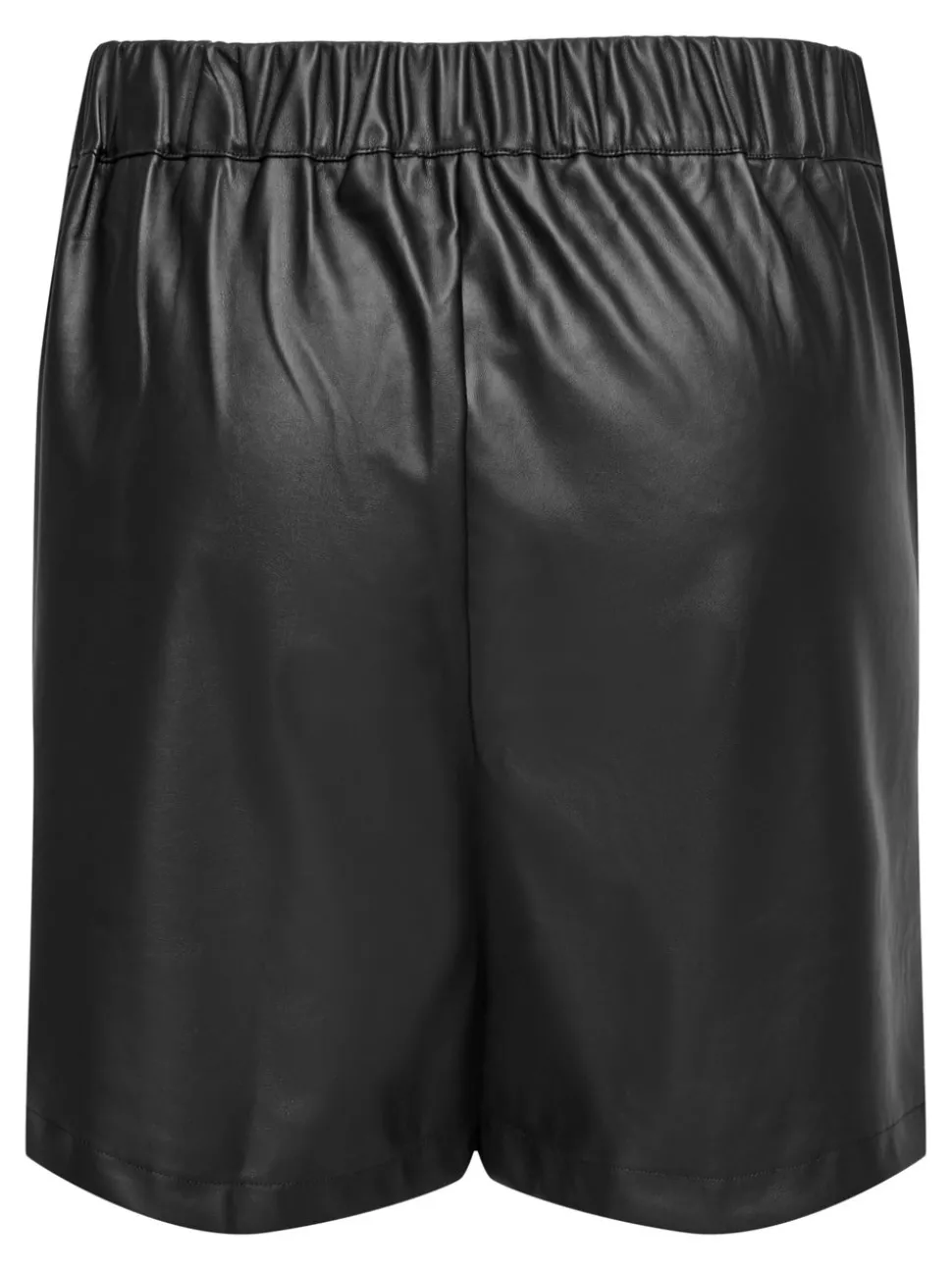 CARTILA Normal passform shorts i imitationsläder
