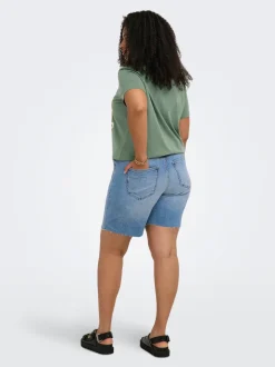 CARTOKYO Hög midja Normal passform Denimshorts