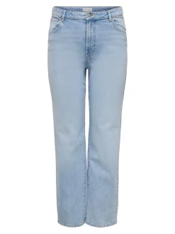 CARTOKYO Hög midja Rak passform Jeans