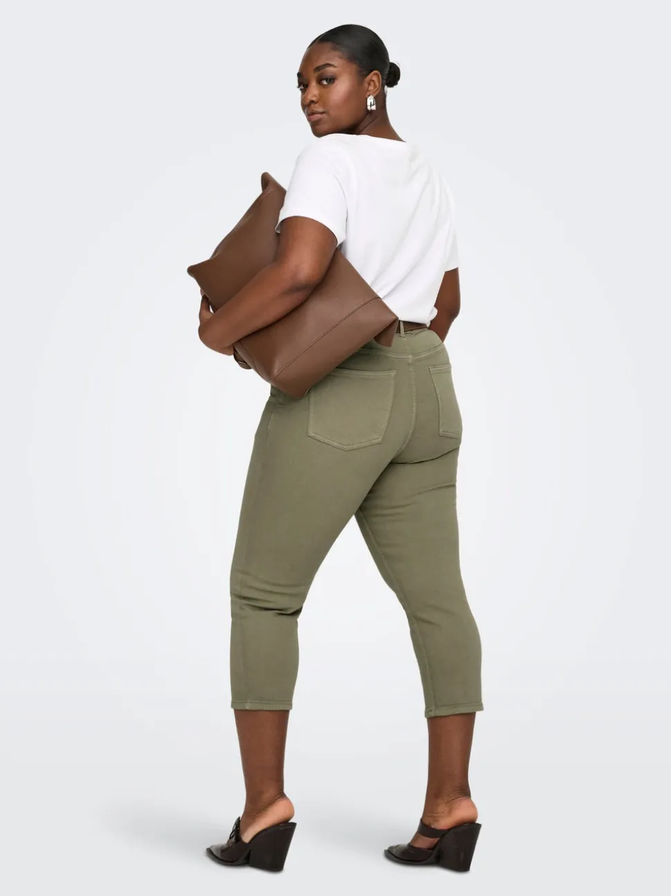 CARWILLY Cropped Fit Beskuren Jeans