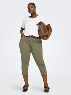 CARWILLY Cropped Fit Beskuren Jeans