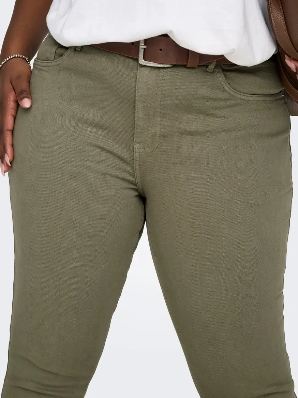 CARWILLY Cropped Fit Beskuren Jeans