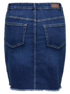 CARWILLY Denim Jeanskjol Midikjol