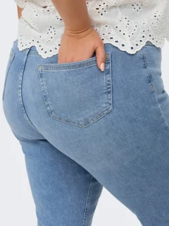 CARWILLY Hög midja Rak passform Jeans