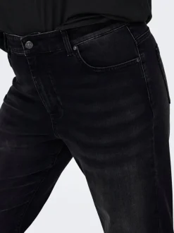 CARWILLY Hög midja Rak passform Jeans