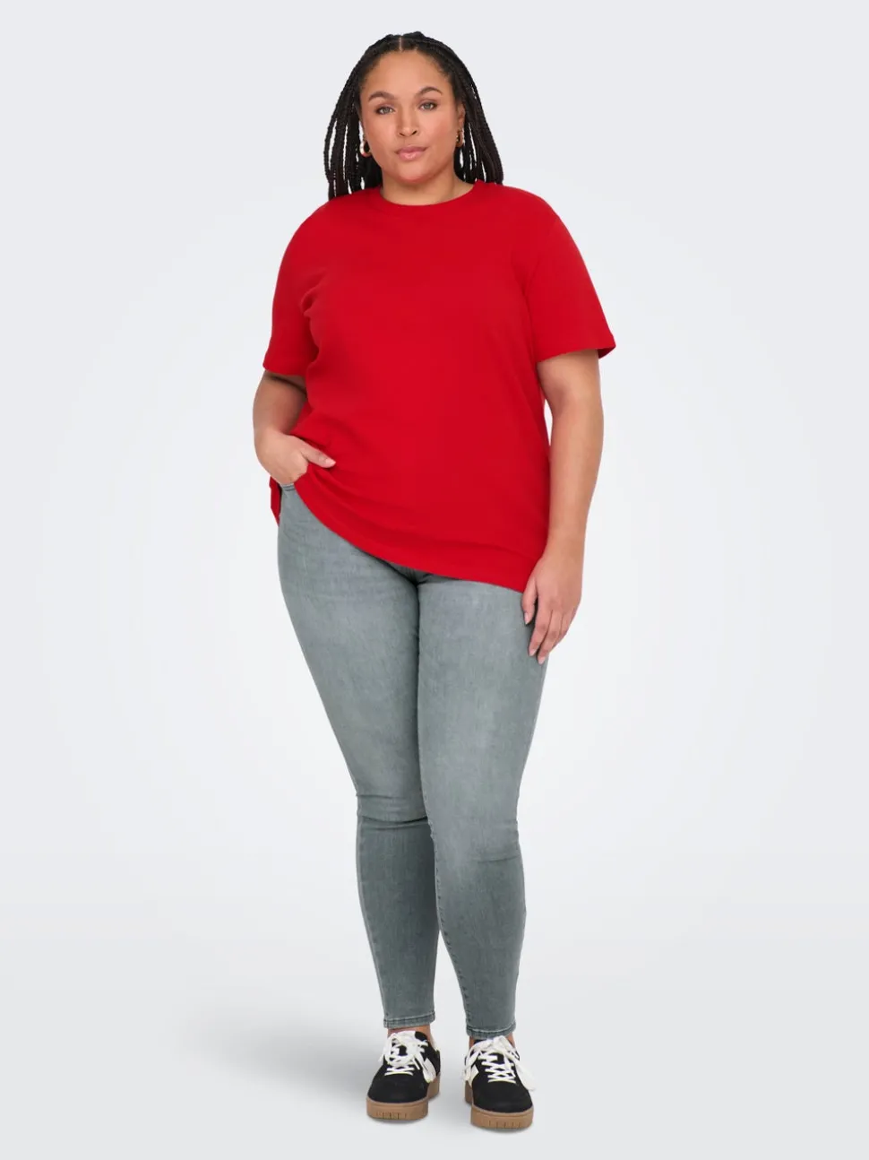 CARWILLY HÖG MIDJA REGULAR SKINNY FIT JEANS