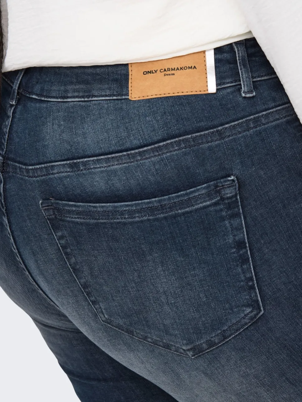 CARWILLY Hög midja Skinny Fit Ankellängd Jeans