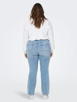 CARWILLY Hög midja Utsvängd passform Jeans