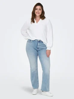 CARWILLY Hög midja Utsvängd passform Jeans