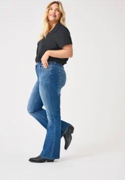 CARWILLY Hög midja Utsvängd passform Jeans