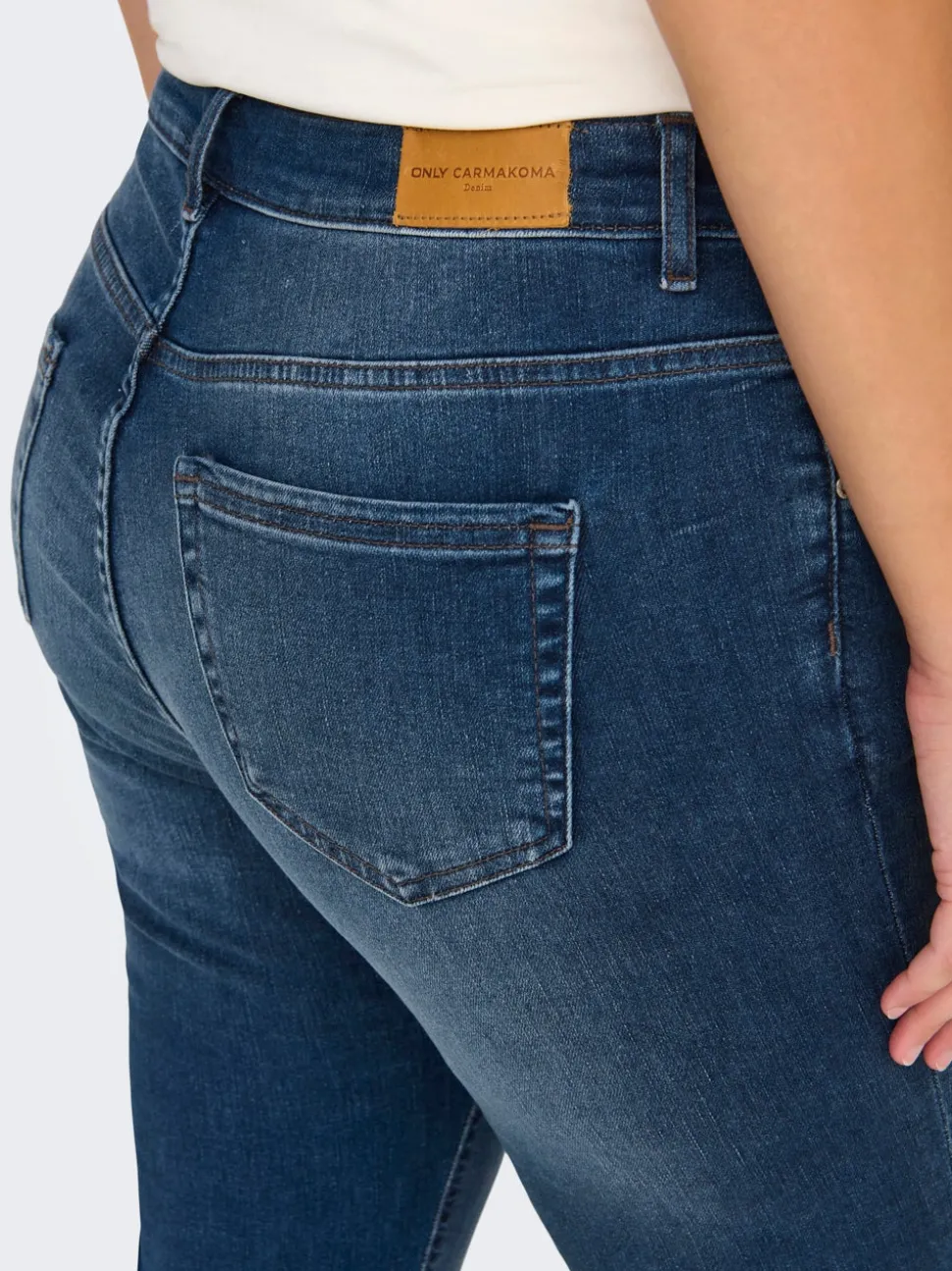 CARWILLY Hög midja Utsvängd passform Jeans