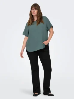 CARWILLY Hög midja Utsvängd passform Jeans