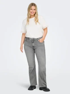 CARWILLY Hög midja Utsvängd passform Jeans