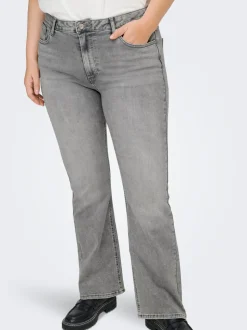 CARWILLY Hög midja Utsvängd passform Jeans