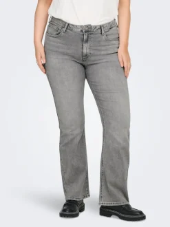 CARWILLY Hög midja Utsvängd passform Jeans