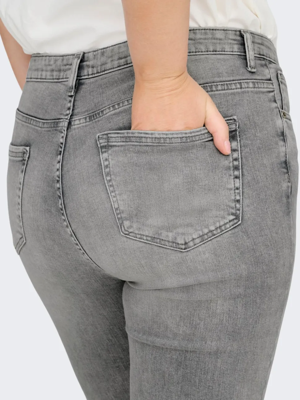 CARWILLY Hög midja Utsvängd passform Jeans