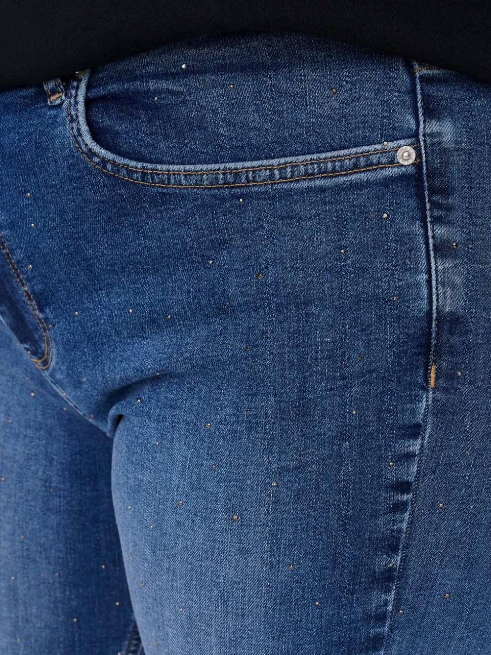 CARWILLY Hög midja Utsvängd passform Jeans