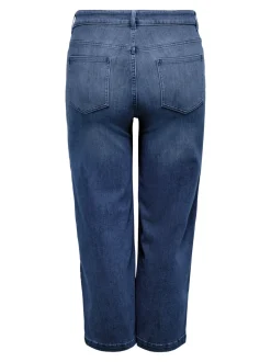 CARWILLY Hög midja Vida ben Beskuren Jeans